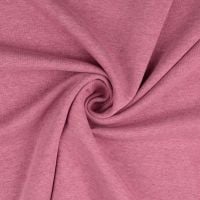 Sweatshirt Melange Fabric Raspberry Pink 