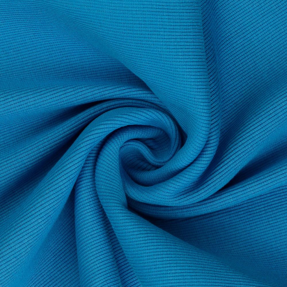 Tubular Ribbing Fabric Turquoise 5030