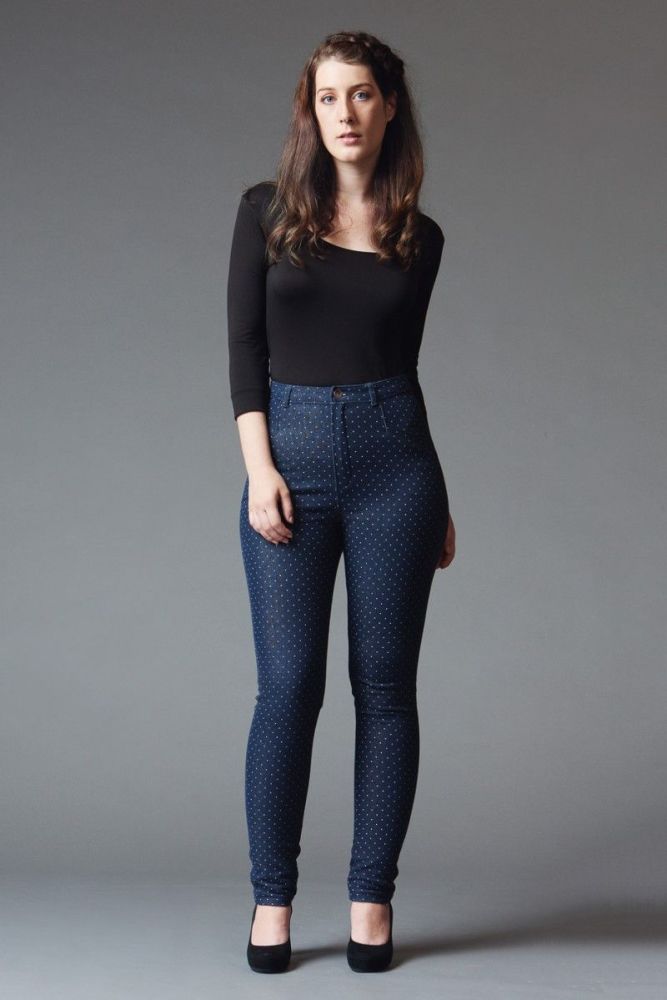 Deer and Doe Safran Jeans Sewing Pattern 