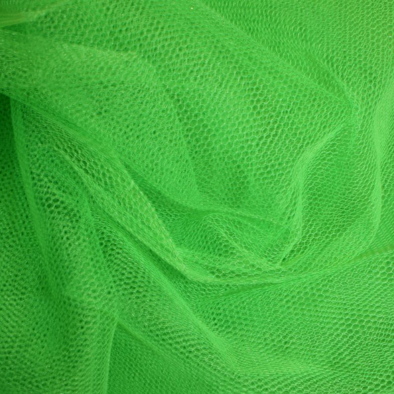 Kelly Green Nylon Netting Fabric