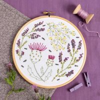 Highland Heathers Embroidery Kit Hawthorn Handmade 