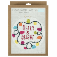 Punch Needle Kit Merry & Bright