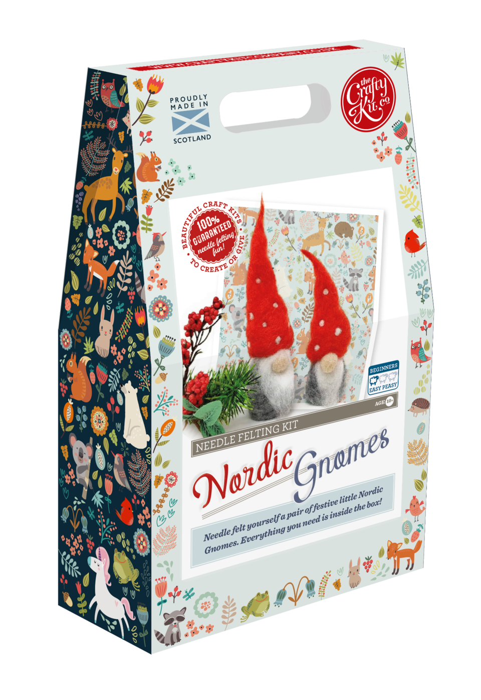 Crafty Kit Nordic Gnomes Needle Felting Kit 