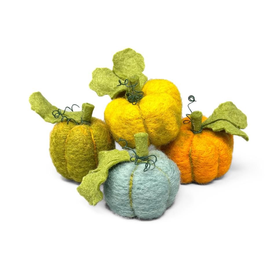 Crafty Kit Woolly Pumpkins Needle Felting Kit