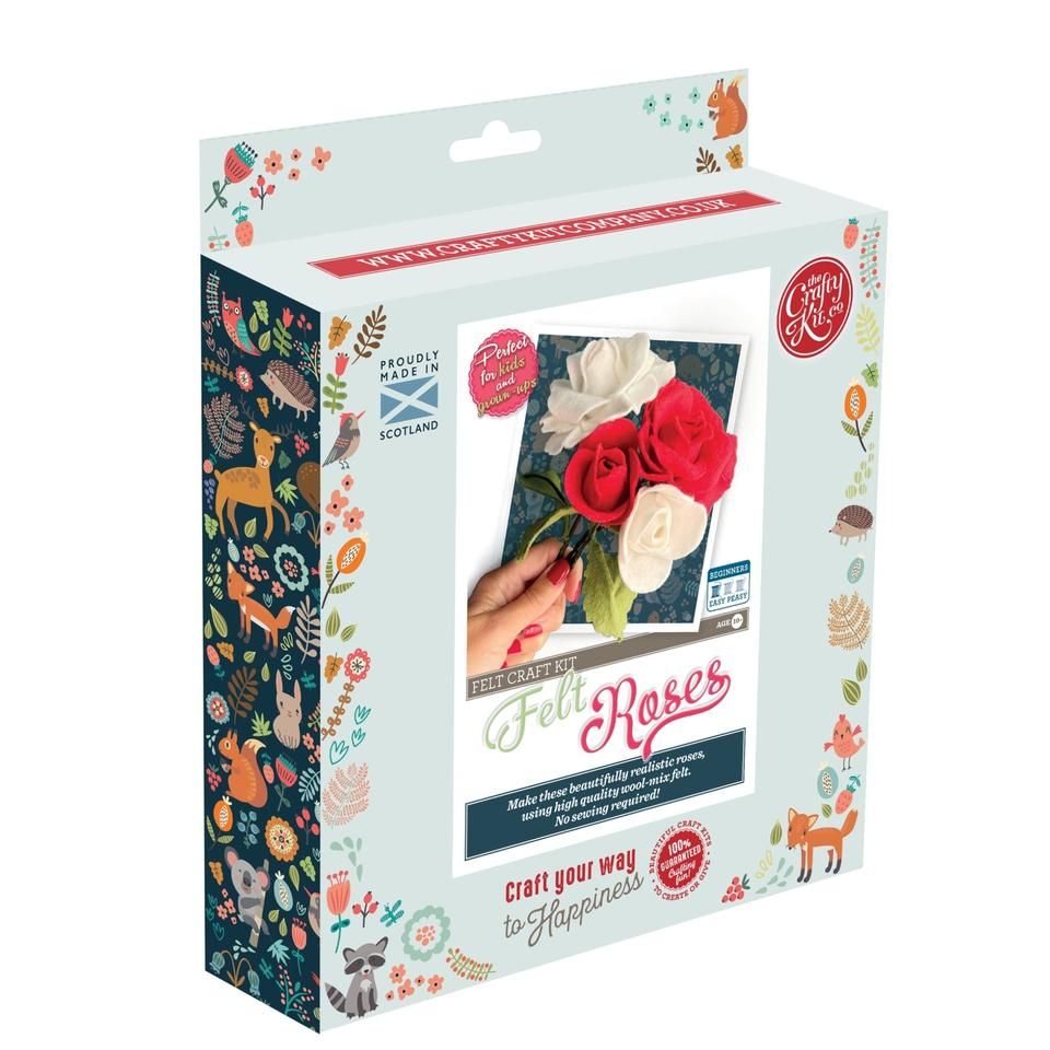 Crafty Kit Felt Roses 