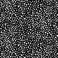 French Terry Fabric Rain of Dots Black 