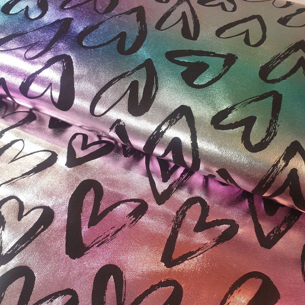 Water Repellent Fabric Hearts  