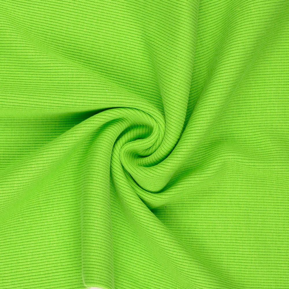 Tubular Ribbing Fabric Lime 4035