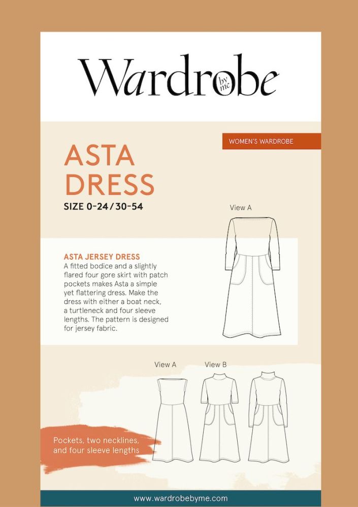 Wardrobe By Me Asta Jersey dress