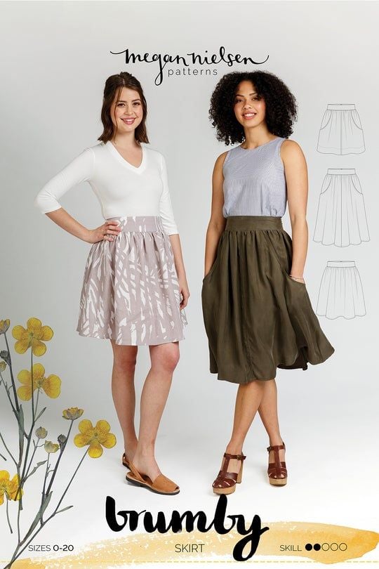 Megan Nielsen Brumby Skirt Sewing Pattern 