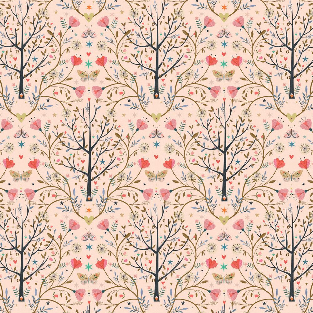 Dashwood Studio Cotton Fabric Tree Of Life Love Tree