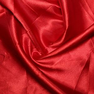Satin Fabric Red