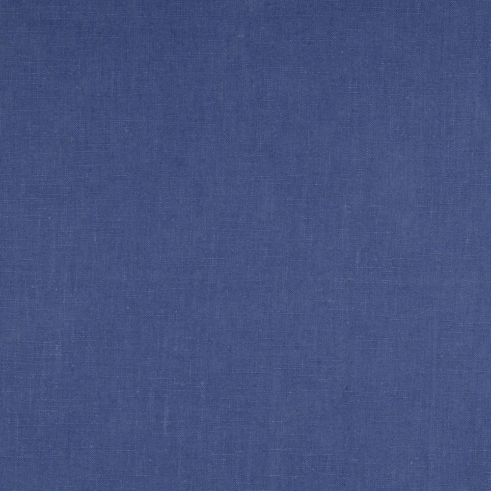 Plain Washed Linen Fabric Denim Blue 2027