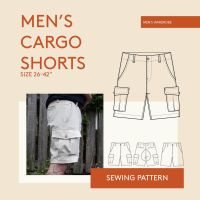 Wardrobe By Me Mens Cargo Shorts