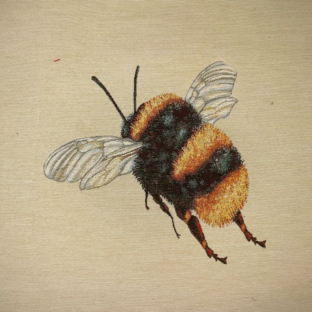 Fabric Panel Tapestry Bee