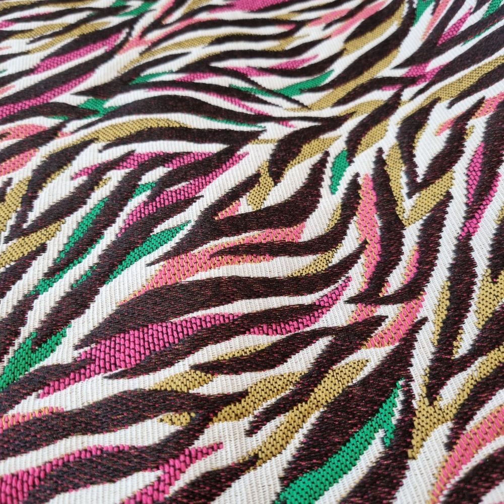 Jacquard Upholstery Fabric Zebra Allover