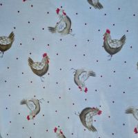 Oilcloth Fabric Henrietta Natural 