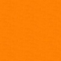 Makower Linen Texture Cotton Fabric Orange 