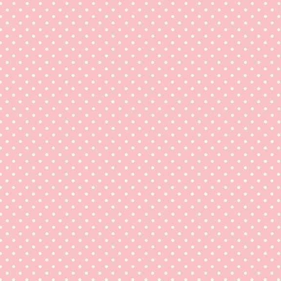 Makower Cotton Fabric Spot Baby Pink 