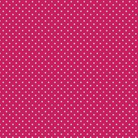 Makower Cotton Fabric Spot Raspberry 