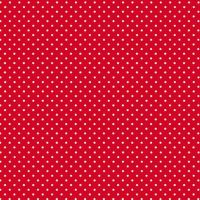 Makower Cotton Fabric Spot Red