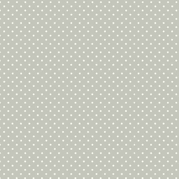 Makower Cotton Fabric Spot Silver 