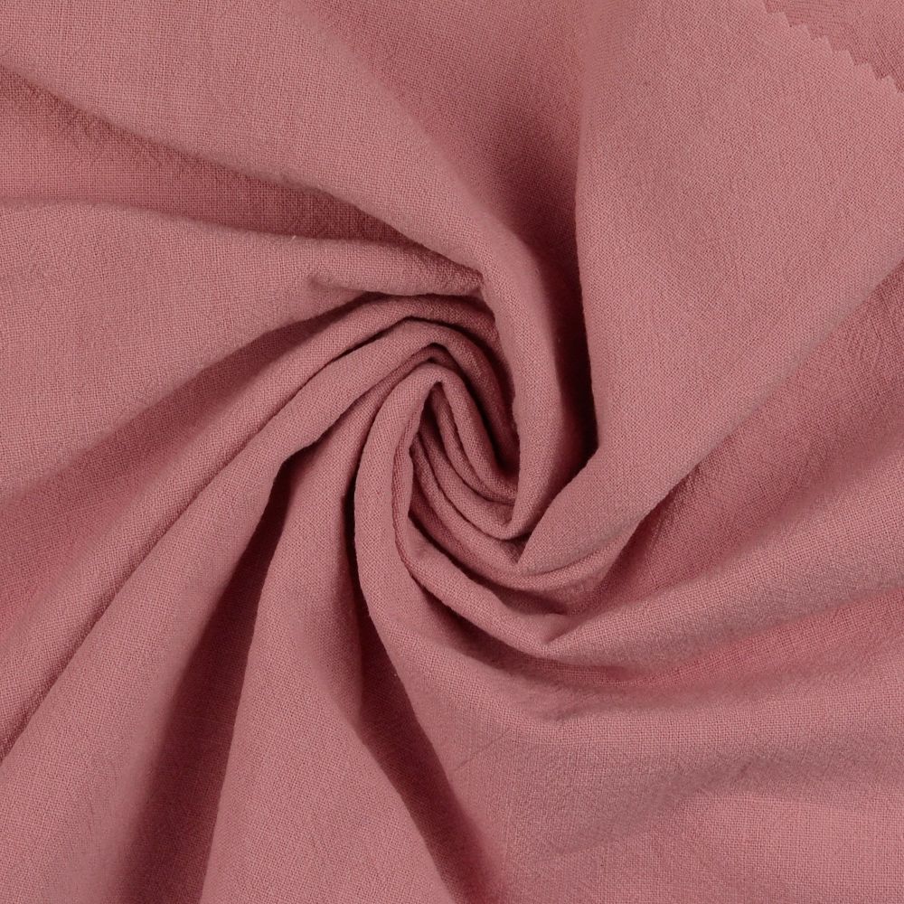 Vintage Cotton Fabric Salmon Pink 