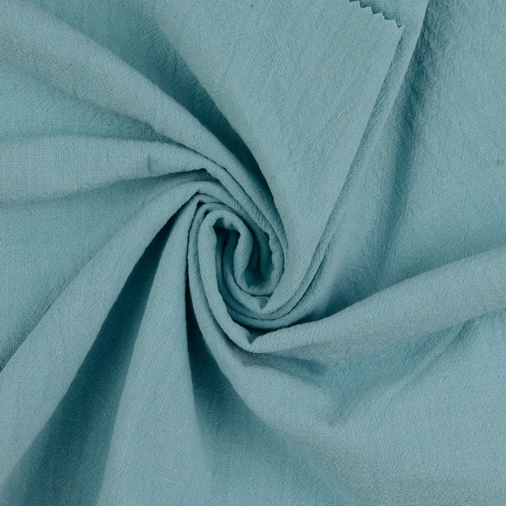 Vintage Cotton Fabric Aqua 4030