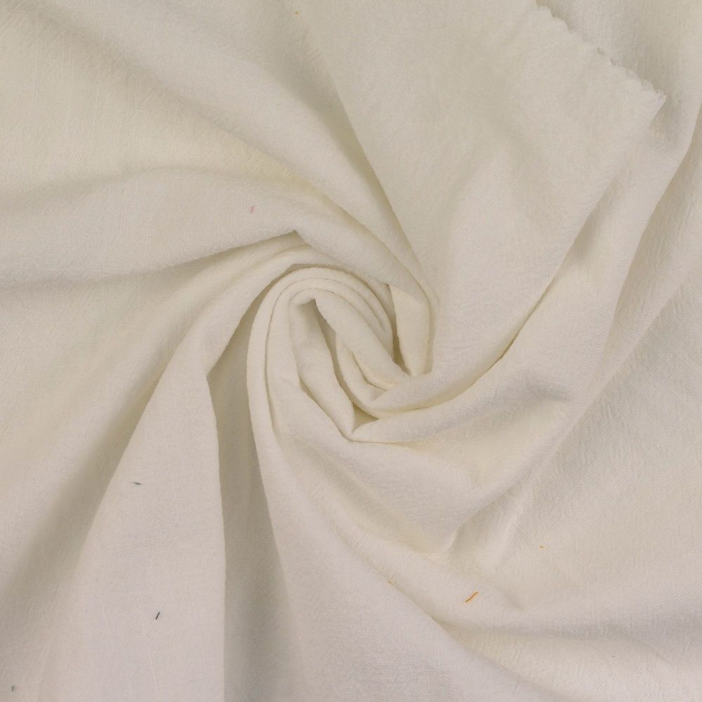 Vintage Cotton Fabric White 