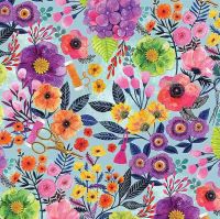 Dear Stella Cotton Fabric Sew Mischievous Sewing Florals