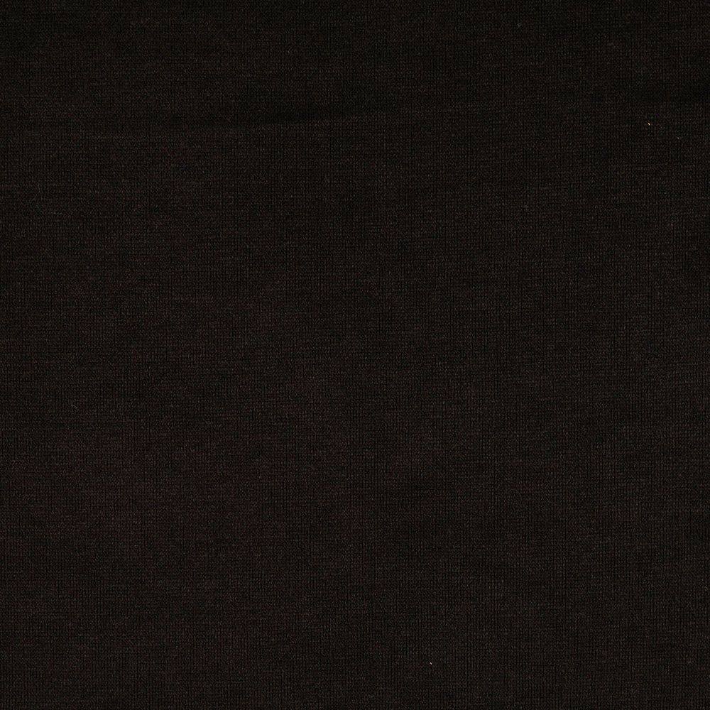 Jersey Knit Melange Fabric Black