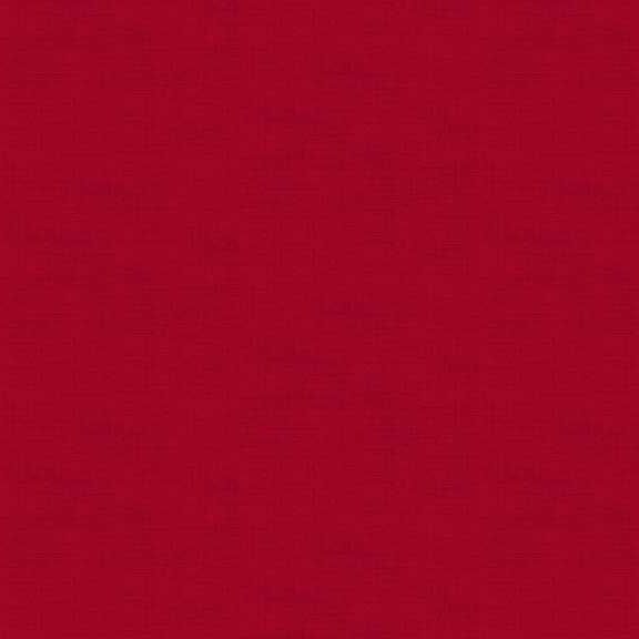 Makower Cotton Fabric Linen Texture Cardinal