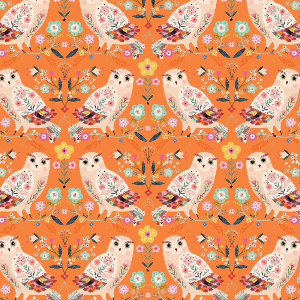 Dashwood Studio Cotton Fabric Animal Magic Owls