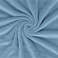 Minky Plush Fabric Blue