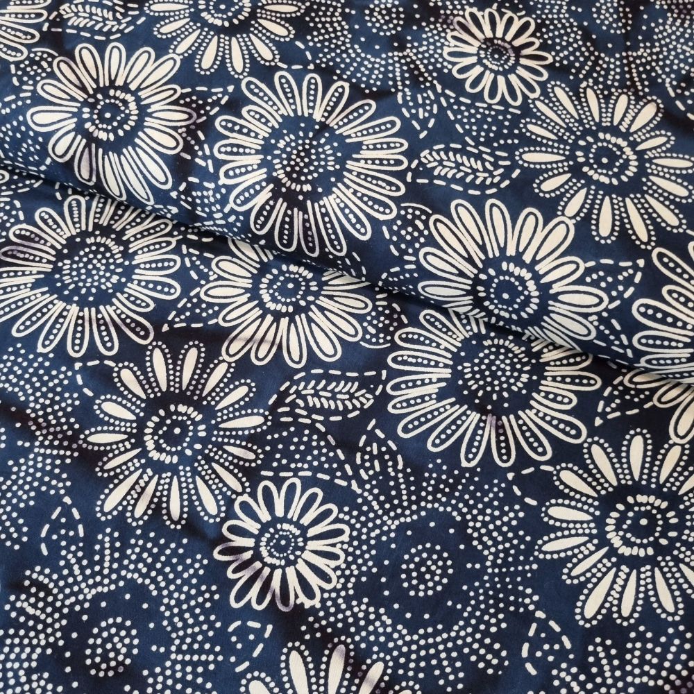John Louden Cotton Batik Fabric B11