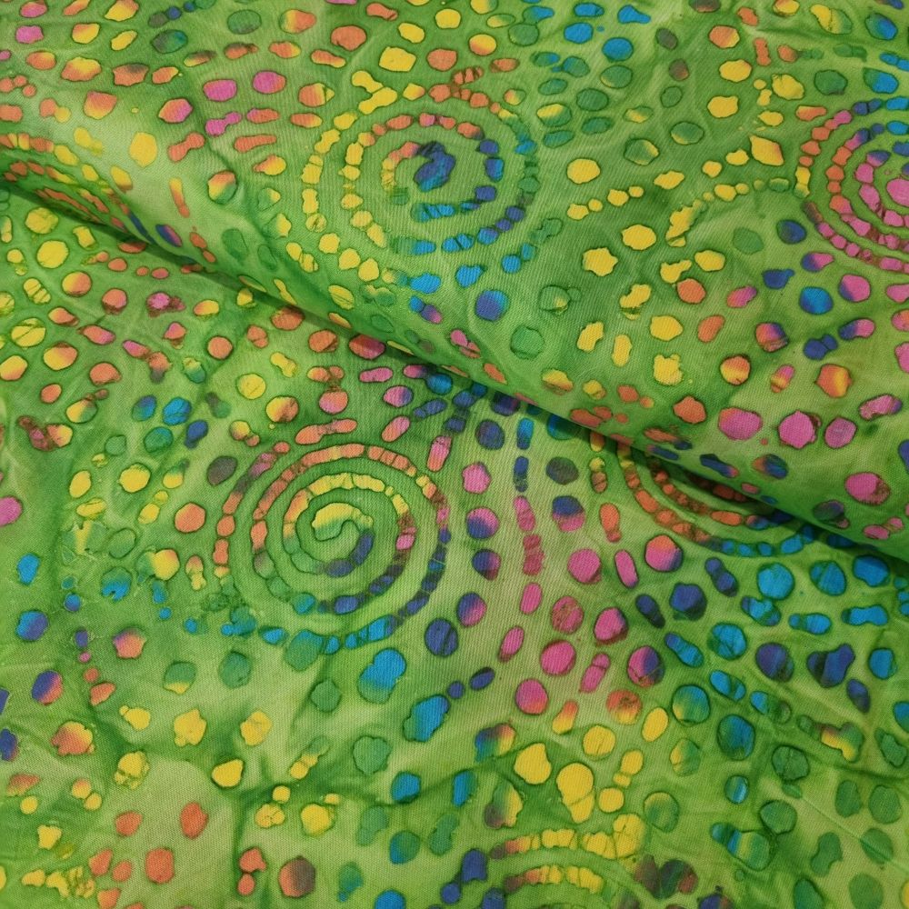 John Louden Cotton Batik Fabric B21