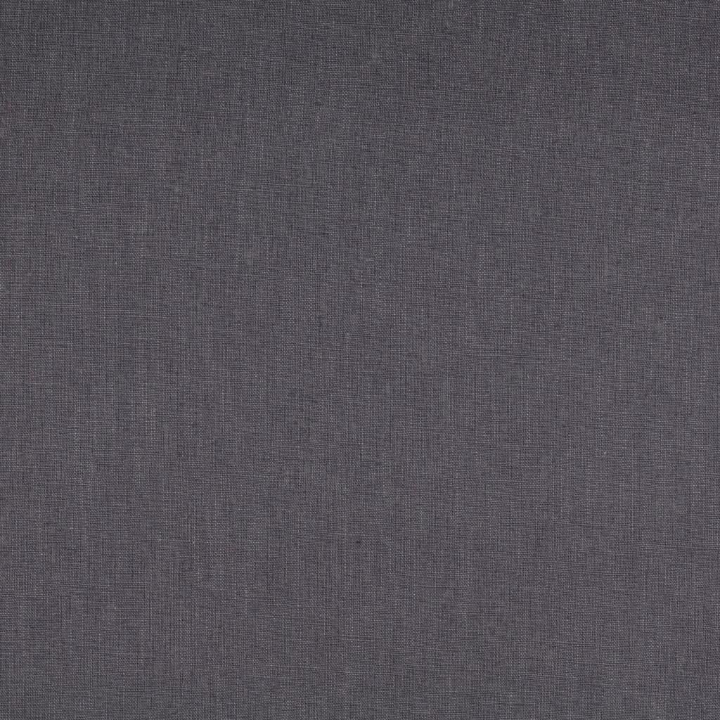 Plain Washed Linen Fabric Steel Grey 5002