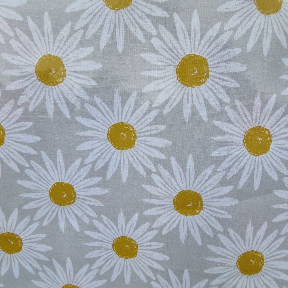 Oilcloth Fabric Daisy