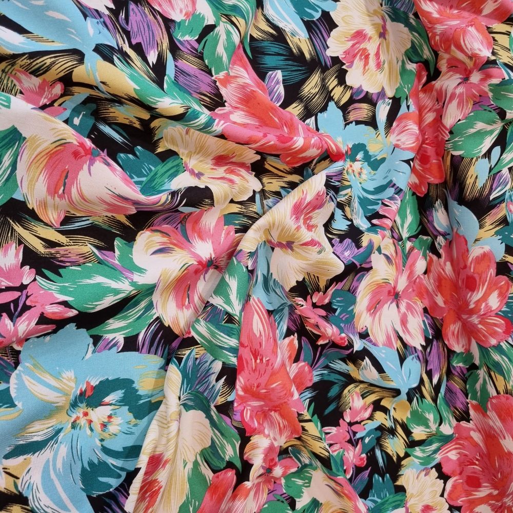 Viscose Fabric Exotic Paradise