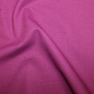 Rose And Hubble Cotton Fabric Magenta