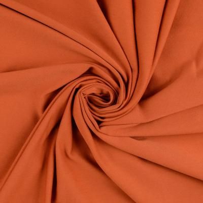 Plain Cotton Jersey Fabric Rust 0832