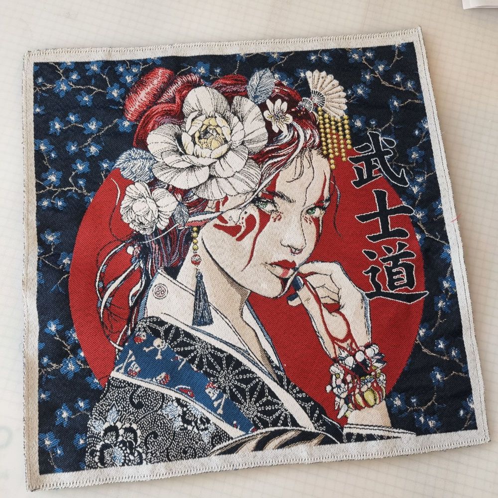 Jacquard Fabric Panel Geisha