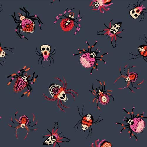 Dashwood Studio Cotton Fabric Forest Whispers Spiders