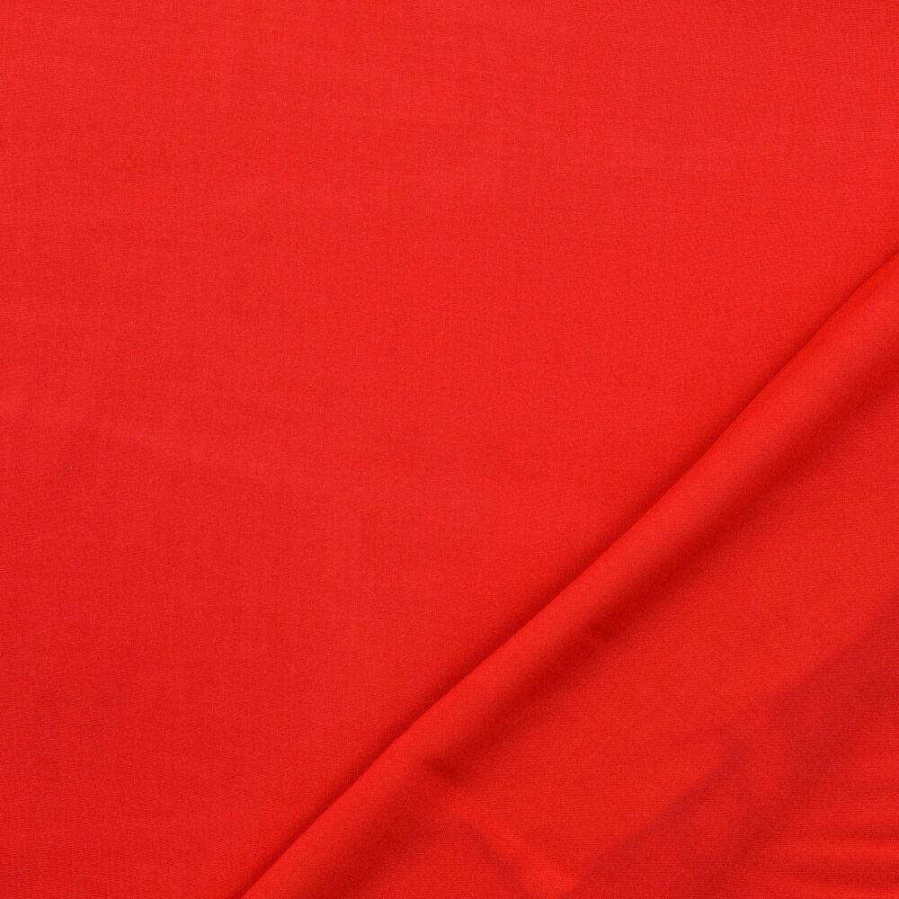Plain Viscose Fabric Red 5019