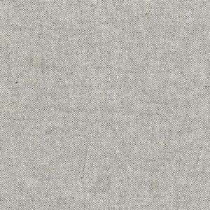 Panama Plain Linen Look Cotton Canvas Fabric Grey