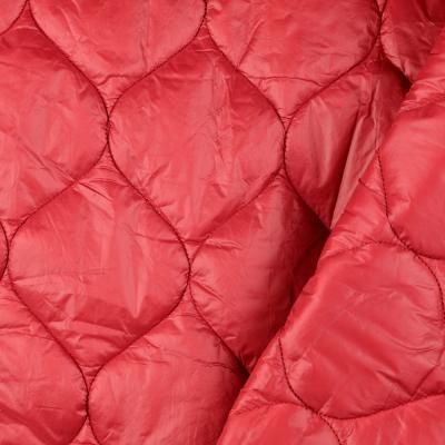 Quilted Fabric Red