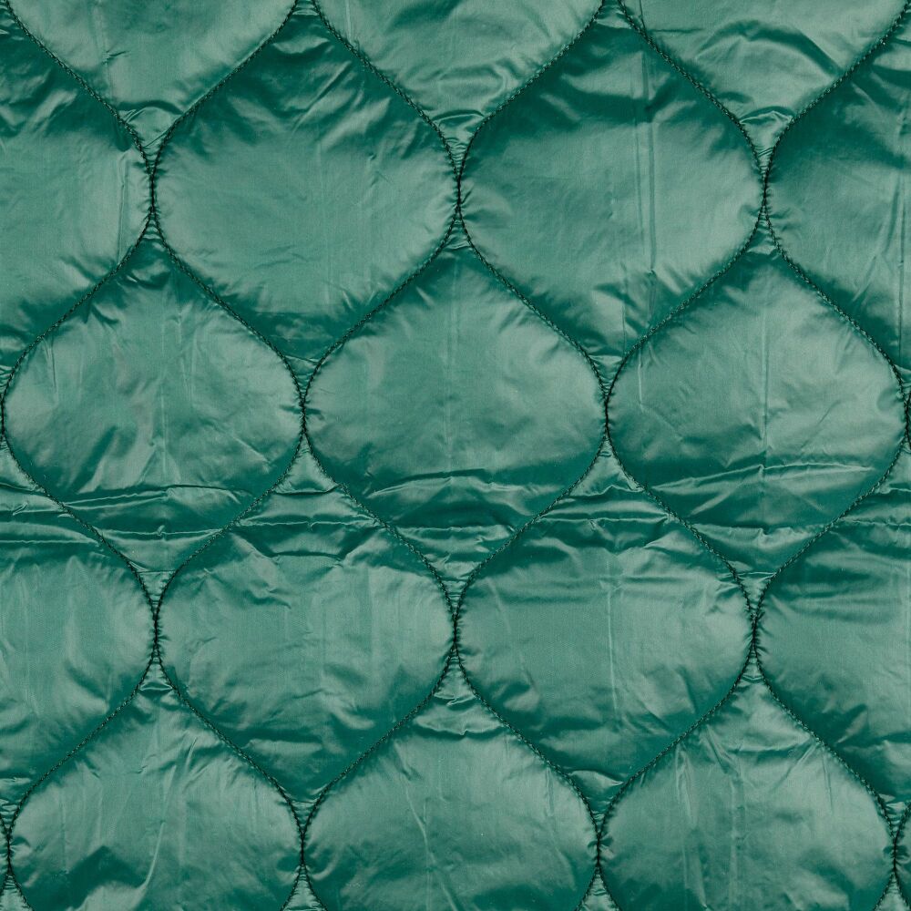 Quilted Fabric Emerald