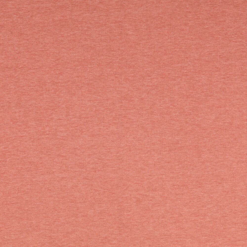 Sweatshirt Melange Fabric Apricot Fleece Backed