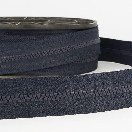 Continuous Chunky Zip 5mm Navy