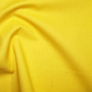 Rose & Hubble Cotton Fabric Corn Yellow